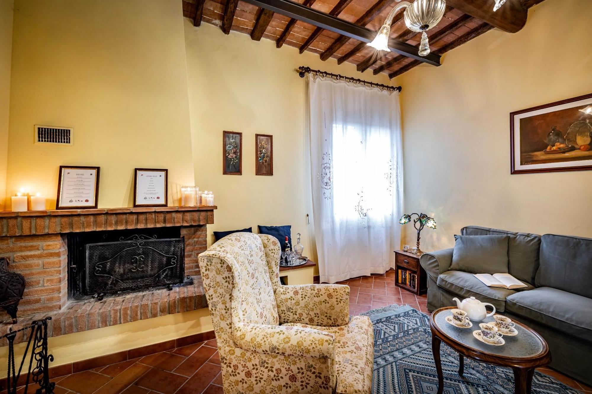 Casale Il Fontanellino - Country House Near Florence San Miniato Ngoại thất bức ảnh